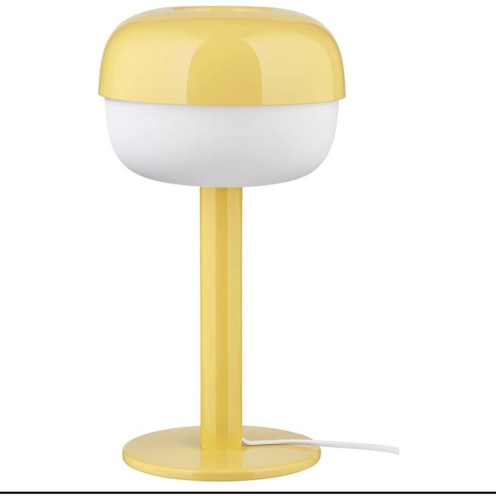 IKEA BLÅSVERK BLASVERK Table Lamp, Yellow (205.479.85) NEW